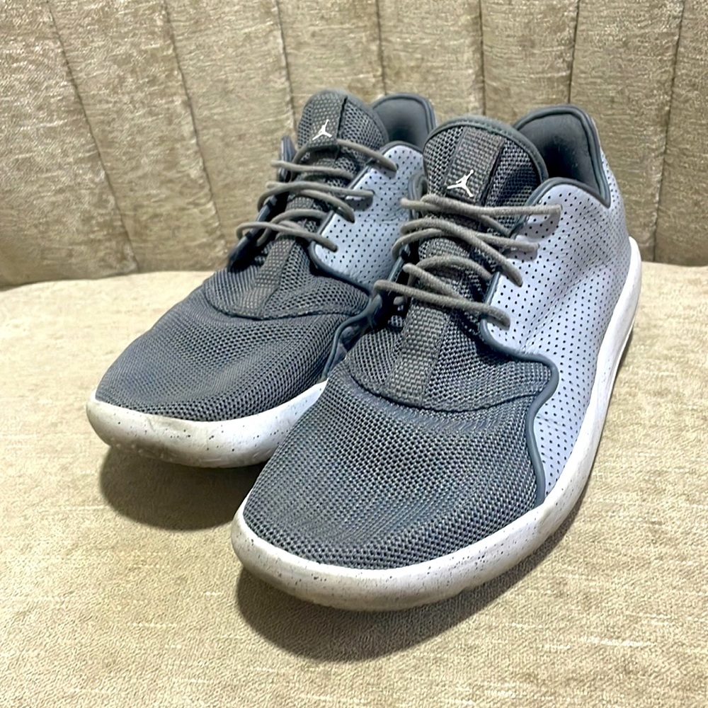 Jordan’s Sneakers Dark + Light Gray Size 7